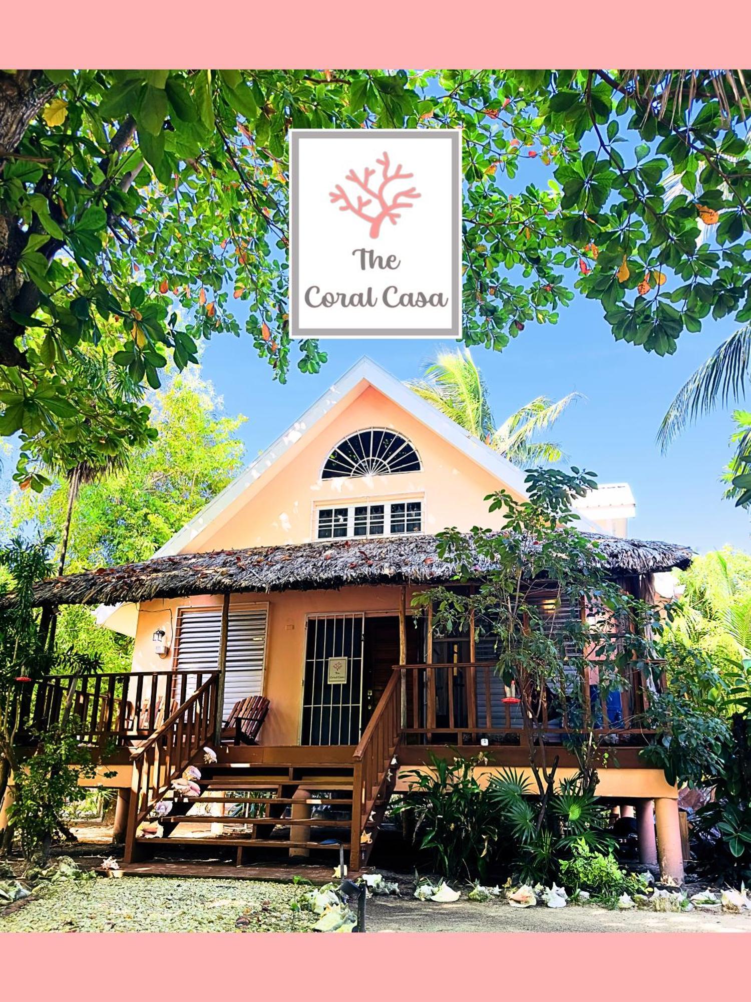 Villa The Coral Casa Caye Caulker Exterior foto